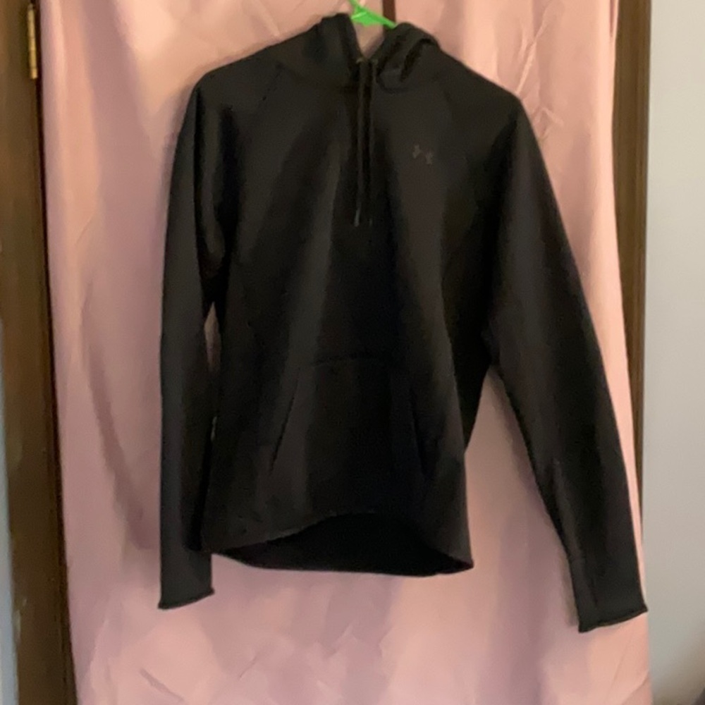 Under Armour cold gear black hoodie, Medium
